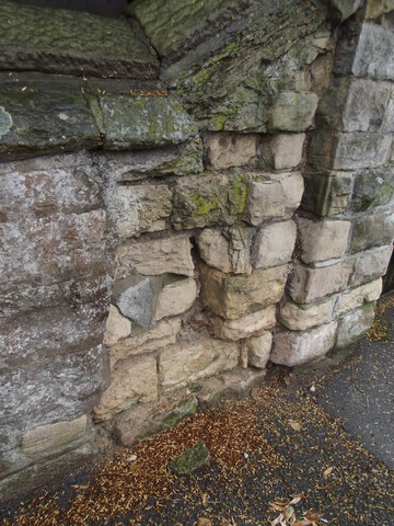 Boundary wall at Church of St. Wilfried, South Muskham
