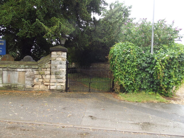 Boundary wall at Church of St. Wilfried, South Muskham