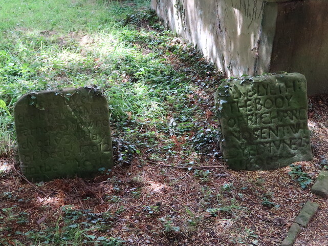 2 Headstones, 8m south east of Church of St. James, Papplewick