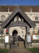 Lych Gate and Boundary Wall at Church of St John