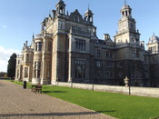 Thorsby Hall, Adjoining Outbuildings, Gate and Railings