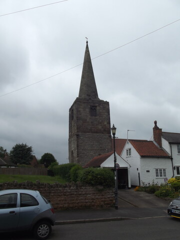 Tower and Spire of Former Church, Main Street, Bradmore