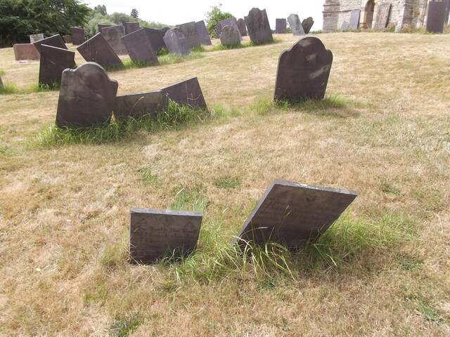 Group of Headstones Approximately 12 metres South of South Transept of Old Church of St Mary, New Road, Colston Bassett