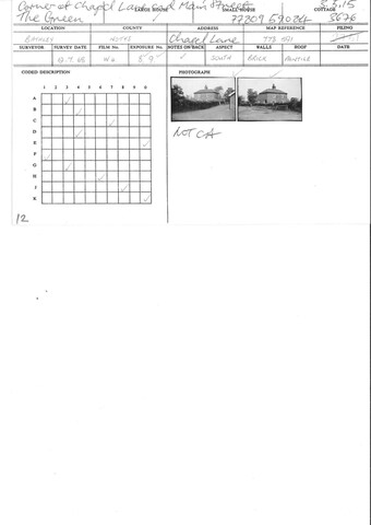 Student Survey Card