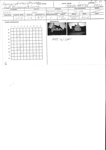 Student Survey Card