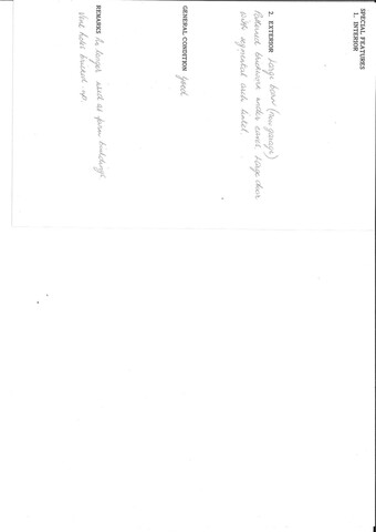 Student Survey Card