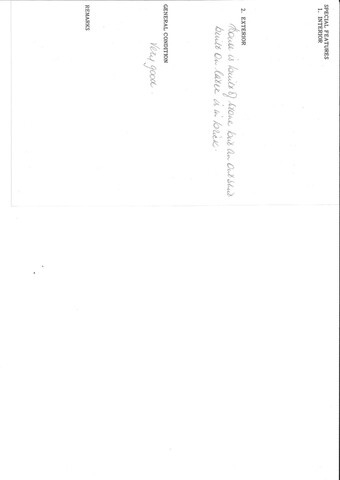 Student Survey Card