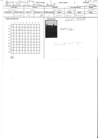 Student Survey Card
