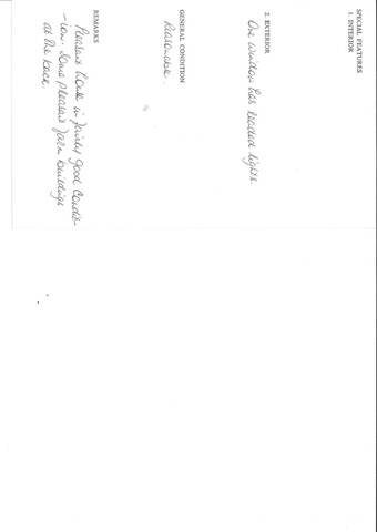 Student Survey Card