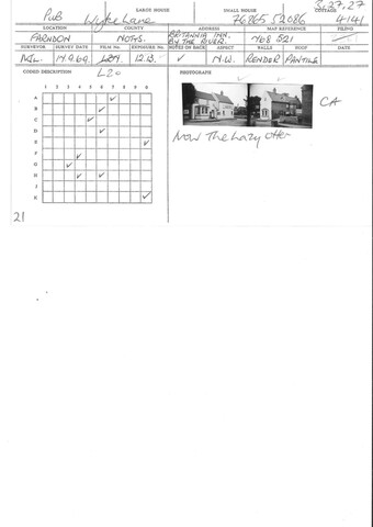Student Survey Card