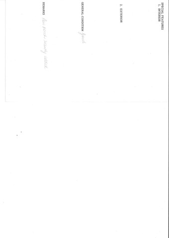 Student Survey Card