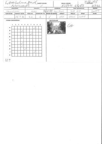 Student Survey Card