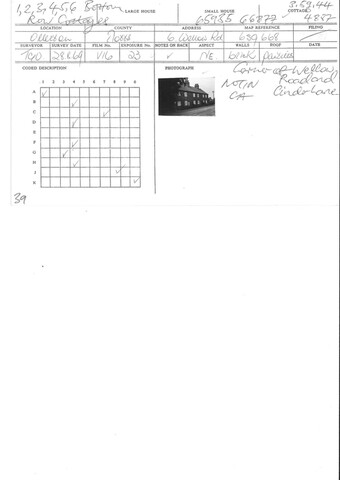 Student Survey Card
