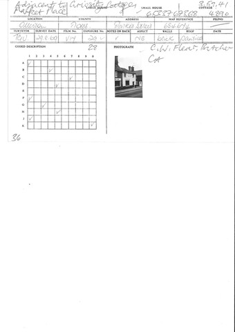 Student Survey Card