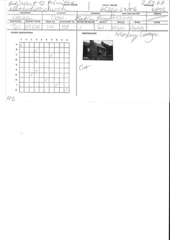 Student Survey Card