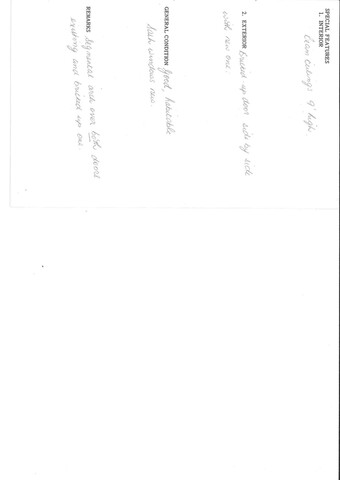 Student Survey Card