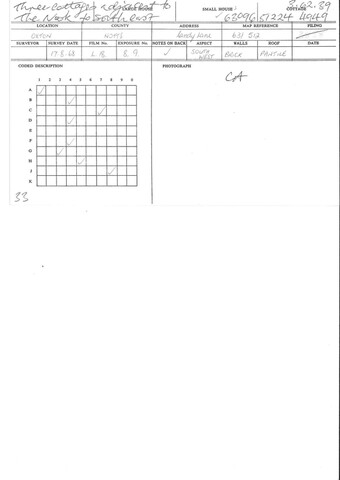 Student Survey Card