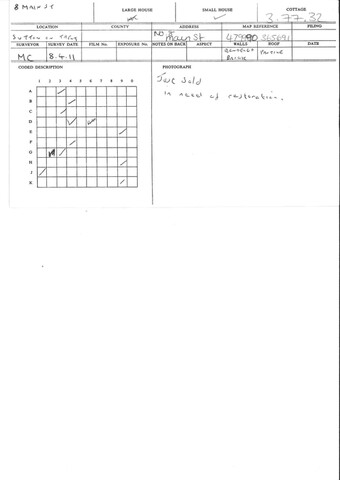 Student Survey Card
