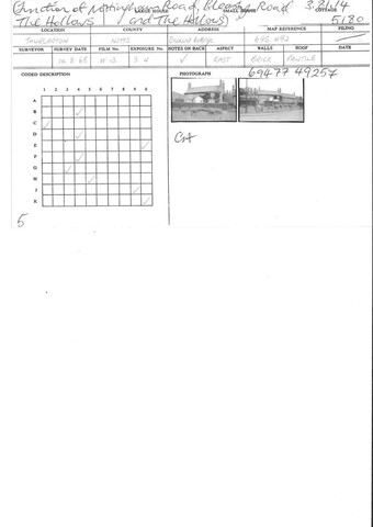 Student Survey Card