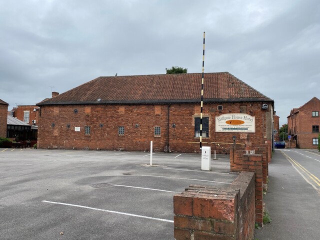 Malthouse at the corner of Pelham St and Millgate, Newark
