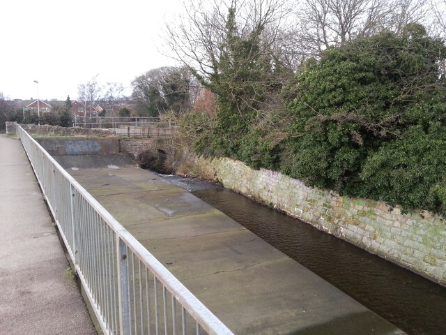 Photograph of graffiti at King's Mill Viaduct